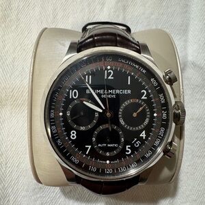 Baume & Mercier Capeland Chronograph Stainless Steel Watch 44mm M0A10067